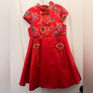 Chinese Cultural Dress Girls Size Small